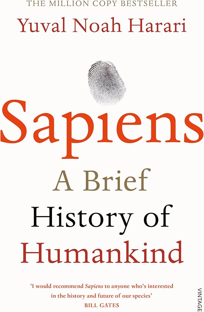 Sapiens book cover